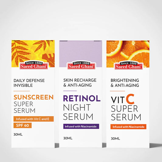 Saeed Ghani Bundle of 3 Super Serums