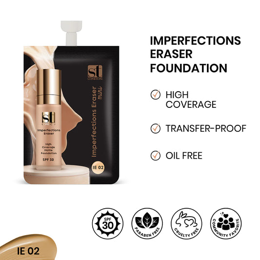 ST London - Imperfection Eraser Foundation Sachet - IE 02