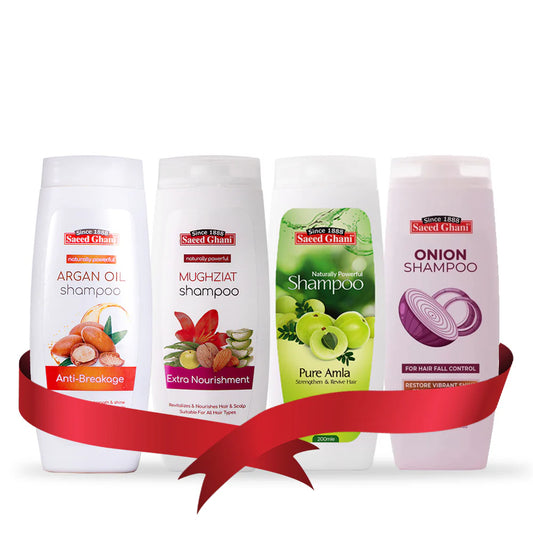 Saeed Ghani Bundle of 4 Shampoos