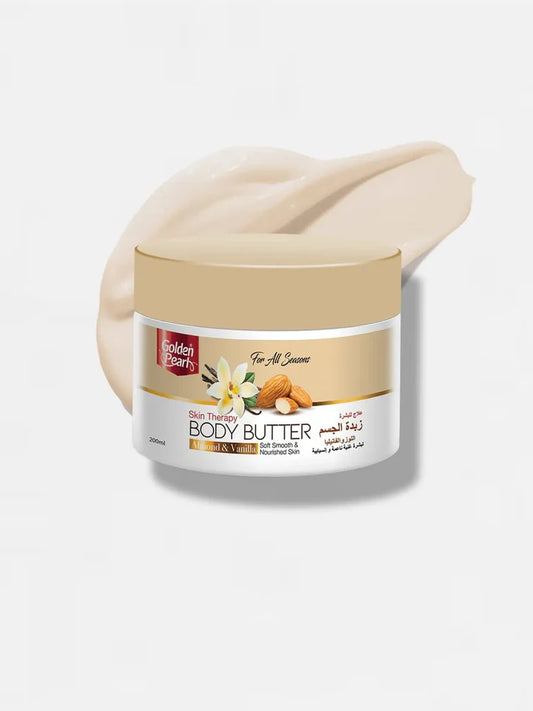 Golden Pearl Body Butter Almond & Vanilla