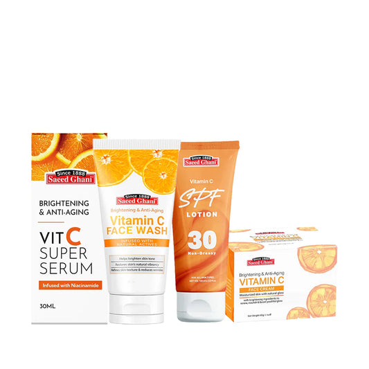 Saeed Ghani Anti Aging Vitamin C Glow Boosting Kit