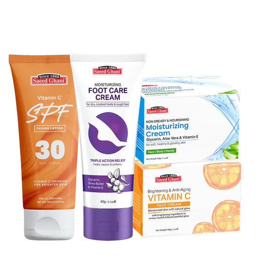 Saeed Ghani Bundle of 4 Moisturizers