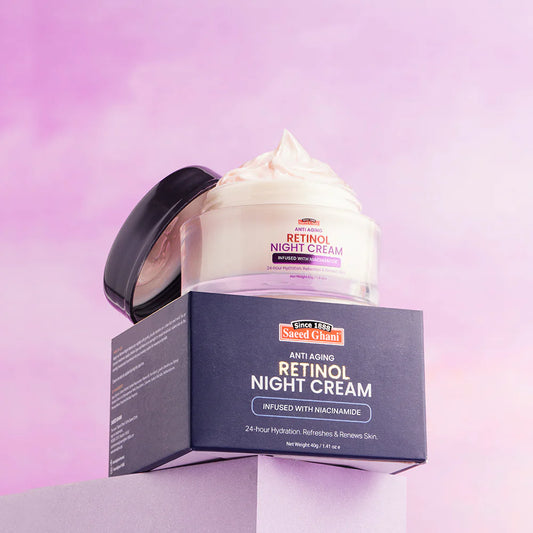 Saeed Ghani Retinol Anti Aging Cream