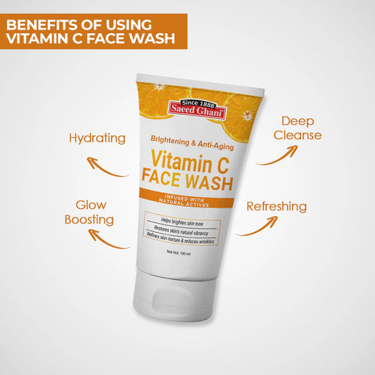 Saeed Ghani Vitamin C Face Wash 100ml