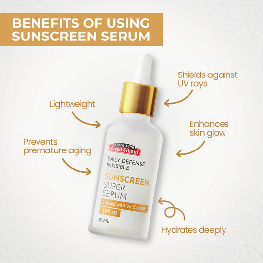 Saeed Ghani Sun Screen Super Serum 30gm
