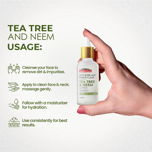Saeed Ghani  Tea Tree & Neem Super Serum 30ml